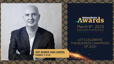 Radu Savopol, Co-Founder 5 to go: From Champion to Jury Member, a Business Review Awards Testimonial Interview