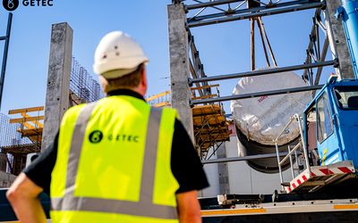 GETEC makes progress with climate-friendly biomass cogeneration plant