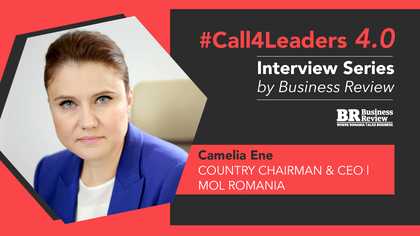 #Call4.0Leaders | Camelia Ene, Country Chairman & CEO, MOL Romania: The best ideas and projects are born when people and businesses are open to collaborate