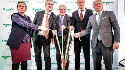 Schneider Electric investing €40 million in new smart factory in Hungary