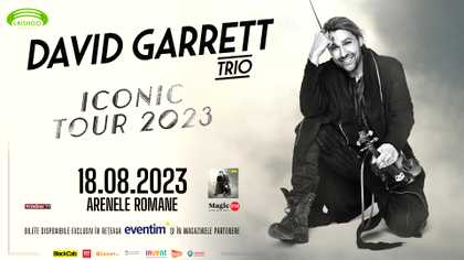 David Garrett Concert August 18, Arenele Romane Bucharest